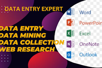 do actual data entry in low price and urgent data entry