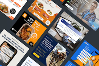create attractive social media posts