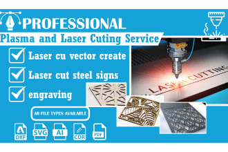 prepare your laser cut cnc vector dxf svg