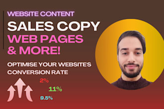 do killer website content, and product page copywriting