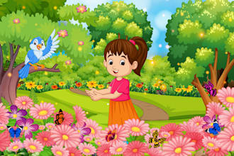create children story ebook illustrations for amazon kdp