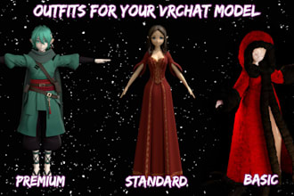 make clothing for your vrchat model