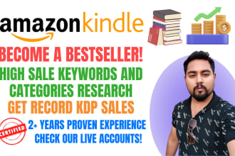 research best amazon KDP keywords, categories, and niche for KDP book publishing