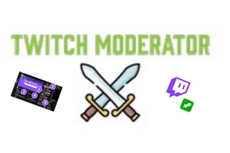 be your professional twitch moderator and chat manager