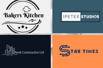design a minimalist and elegant logo for your brand or ecommerce store