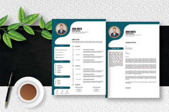 design professional resume design or modern cv template