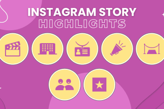 create instagram story highlights icons cover in 3 hours