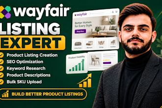 create and optimize wayfair product listings with SEO