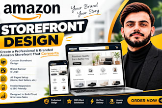 create a professional amazon storefront for your brand
