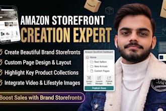 create a professional amazon storefront to boost your sales