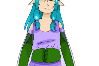 draw a character or profile picture