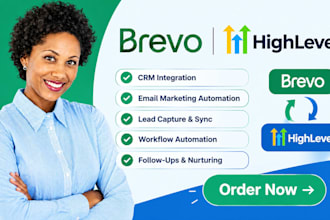 automate brevo with gohighlevel crm email marketing and workflow automation