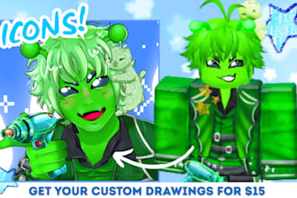draw your roblox for youtube and any custom drawings