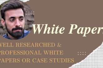 write a persuasive and customized white paper