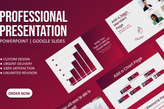 design powerpoint presentations, prezi, keynote, and google slides