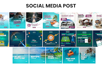 create social media post