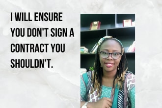 thoroughly review or modify your contracts and agreements