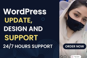 design, redesign, clone, update, revamp, migrate, and edit  wordpress website