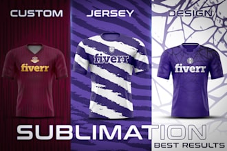 do your custom sublimation jersey design for your clothing brand