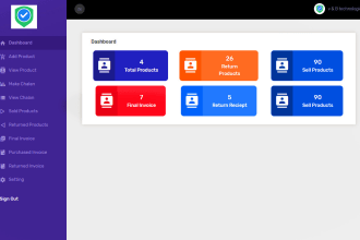 create inventory or stock management app in low price