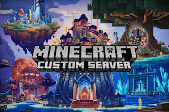 create and setup custom minecraft server for you