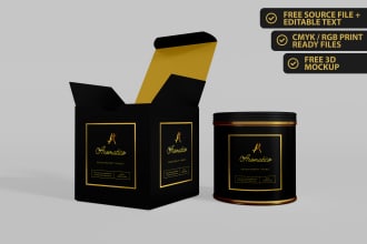 minimal candle label, candle logo and product label design