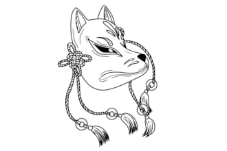 draw a detailed line art illustration of your product