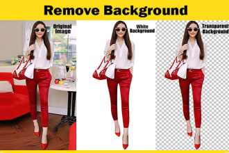 cut out 25 images background removal using clipping path