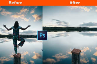 remove objects from images in photoshop
