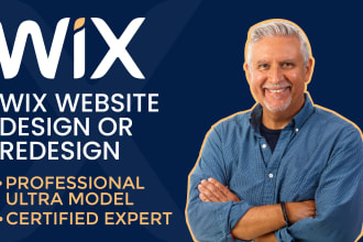 do wix website design and redesign wix website