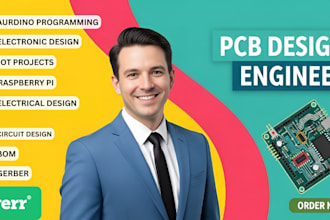 do custom pcb circuit design schematic esp32 programing firmware iot projects