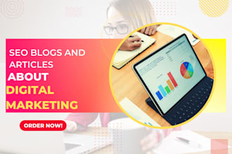 write SEO optimized articles about digital marketing