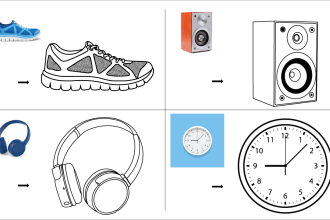 draw vector line art illustration for any product and images