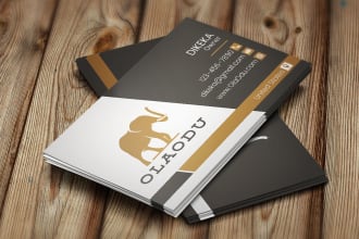 do clean and modern business card