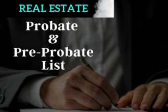 do divorce leaads code violation probate pre probate water shutoff list sellers
