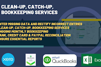 catch up, set up, and do bookkeeping in quickbooks online