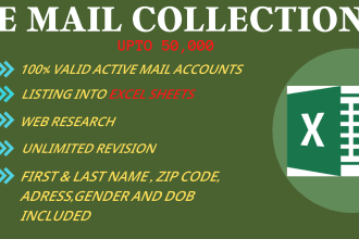 give you active and verified email list