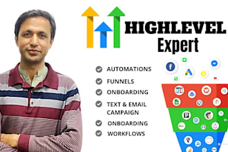 be your gohighlevel automation, sales funnel, ghl workflow virtual assistant