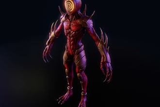 3d model the best monster and creatures high quality