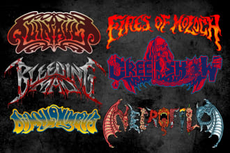 design unique logo for any genre of your band