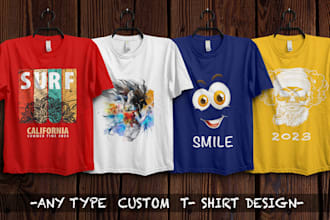 do t shirt designs trendy merch and printful