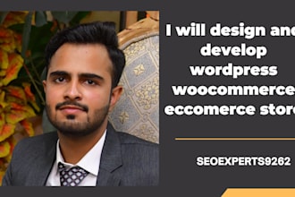 design and develop wordpress woocommerce eccomerce store