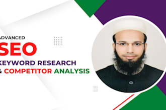do niche based SEO keyword research and competitor analysis