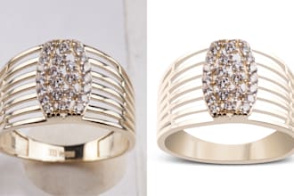 do jewelry retouch and jewelry photoshop editing