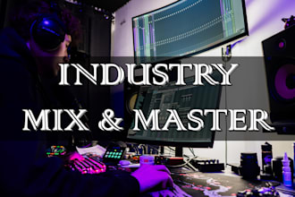 professional mix and mastering industry standard