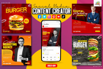 be your social media manager and marketing expert