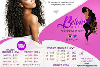 design your beauty saloon promotion flyer