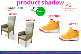 natural shadow reflection shadow background removal services