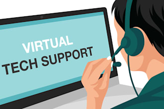 provide virtual tech support
