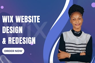 do wix website design, redesign wix website, wix online store